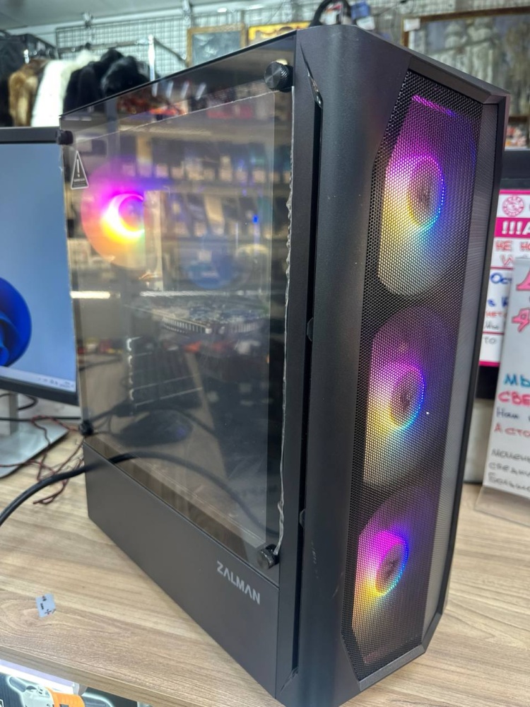 Системный блок ZALMAN 12/ssd1TB/rx550-2GB  i5-7300