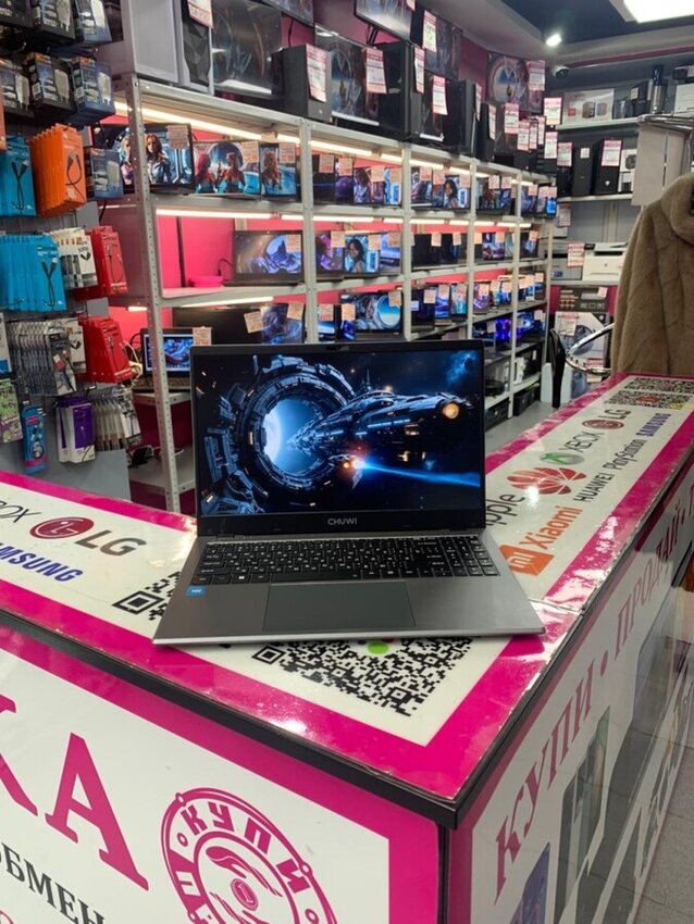 Ноутбук CHUWI intel n100/8/256