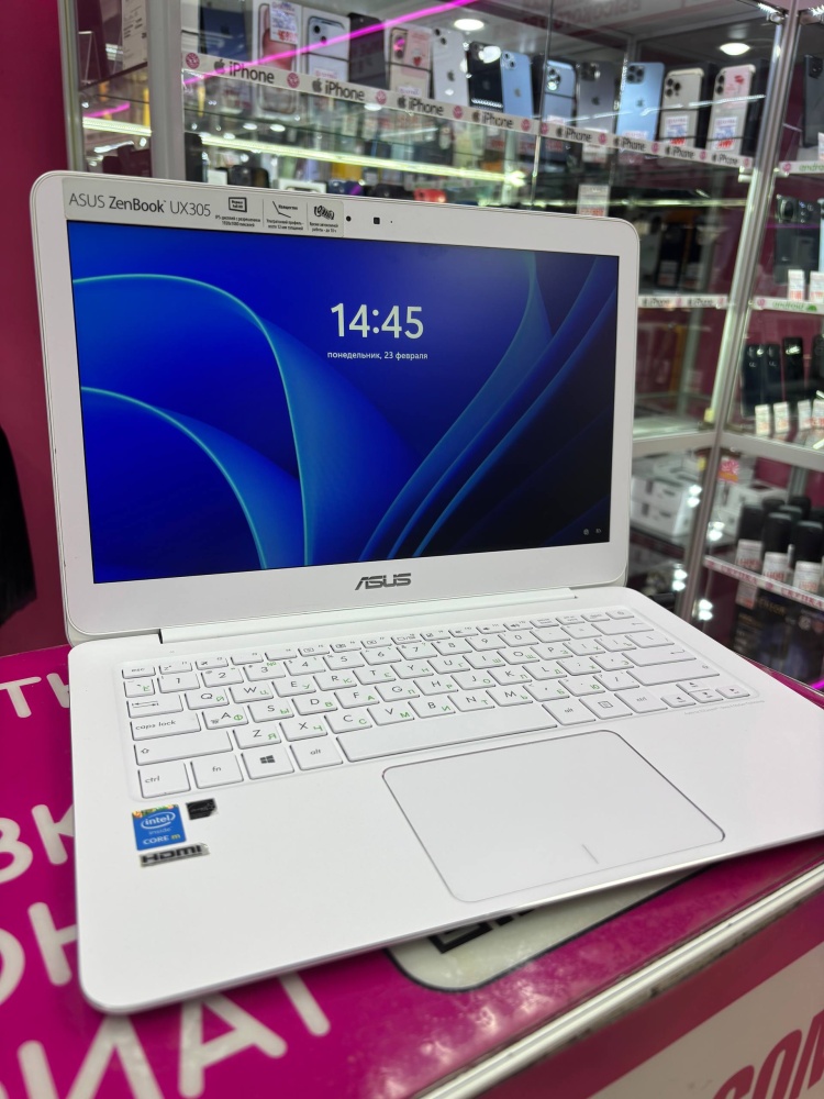Ноутбук ASUS ZENBOOK UX305F INTEL CORE M-5Y10\4\SSD 128GB