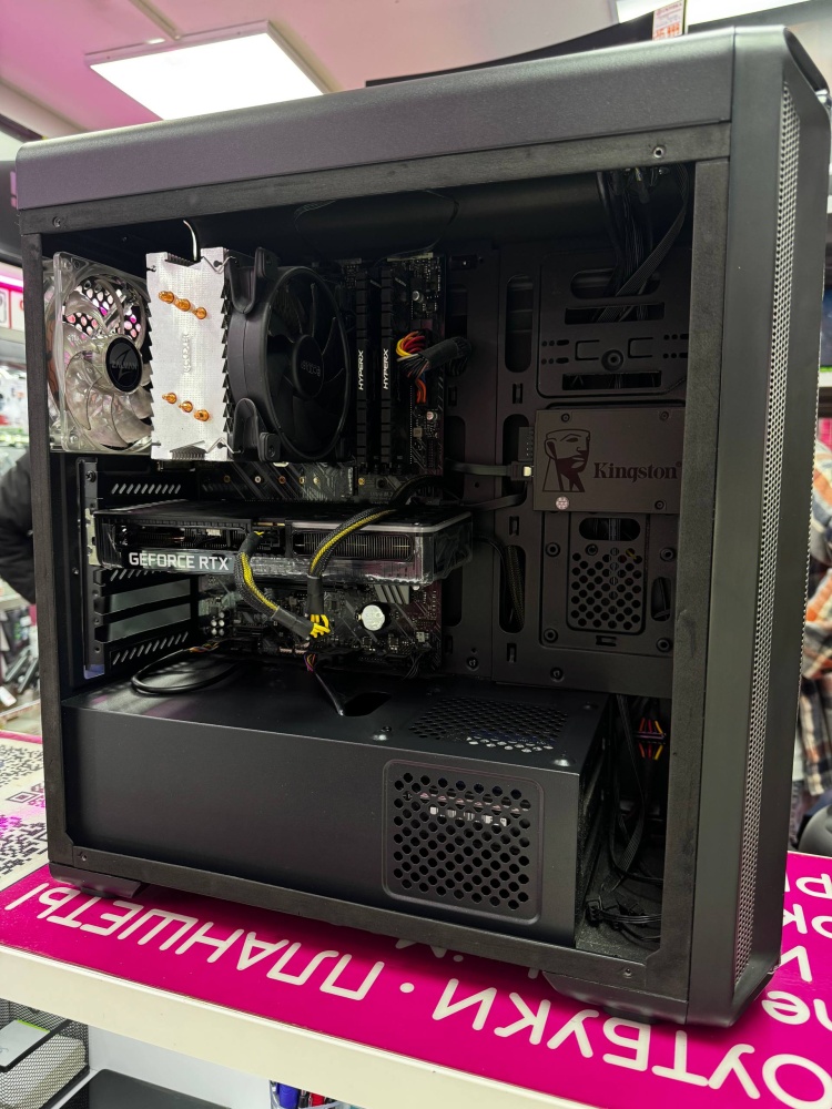 Системный блок I5-9600K/16Ram-DDR4/128SSD/2TB-HDD/3060TI