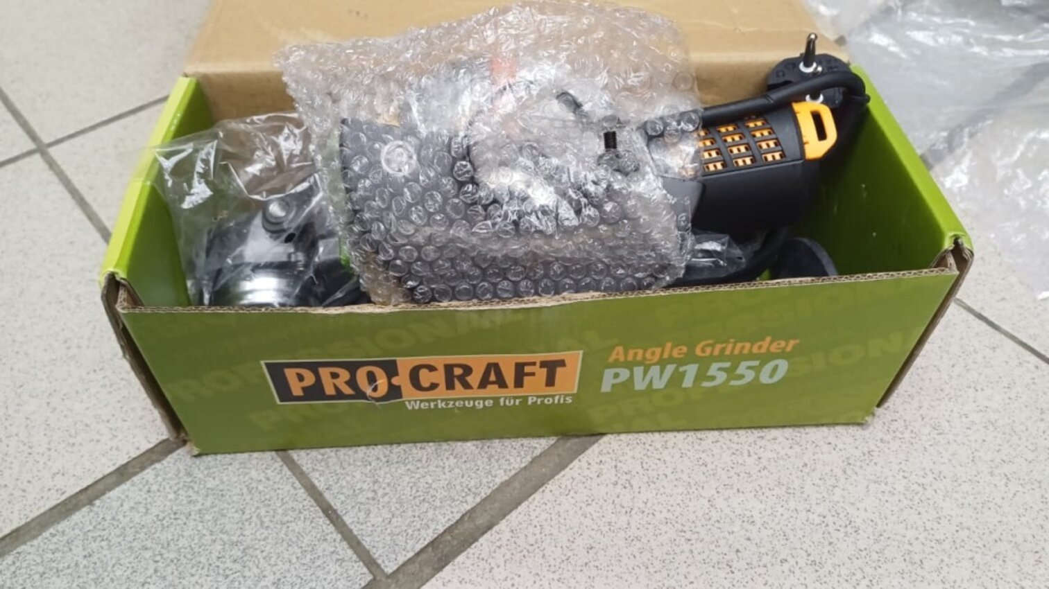 УШМ (Болгарка) PRO CRAFT PW1550