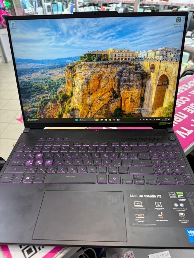 Ноутбук ASUS INTEL CORE 5 210H/16/500SSD RTX 4050