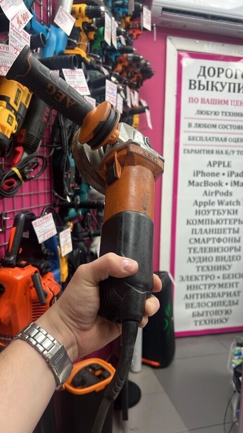 УШМ (Болгарка) AEG ws 13-125xe