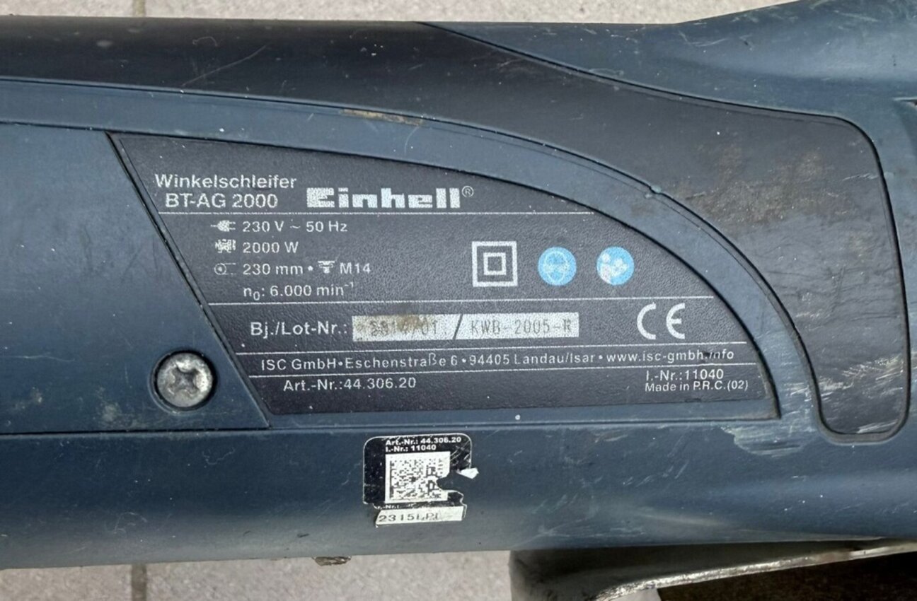 УШМ (Болгарка) EinHell 230