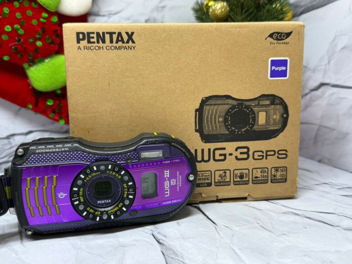Фотоаппарат Pentax WG-3 GPS