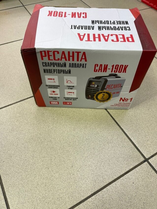 Сварочный аппарат Ресанта САИ-190К
