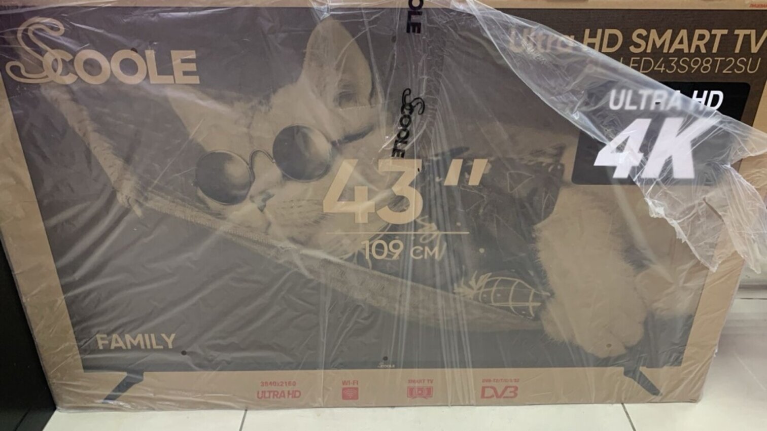 Телевизор Scoole SL-LED43S98T2SU