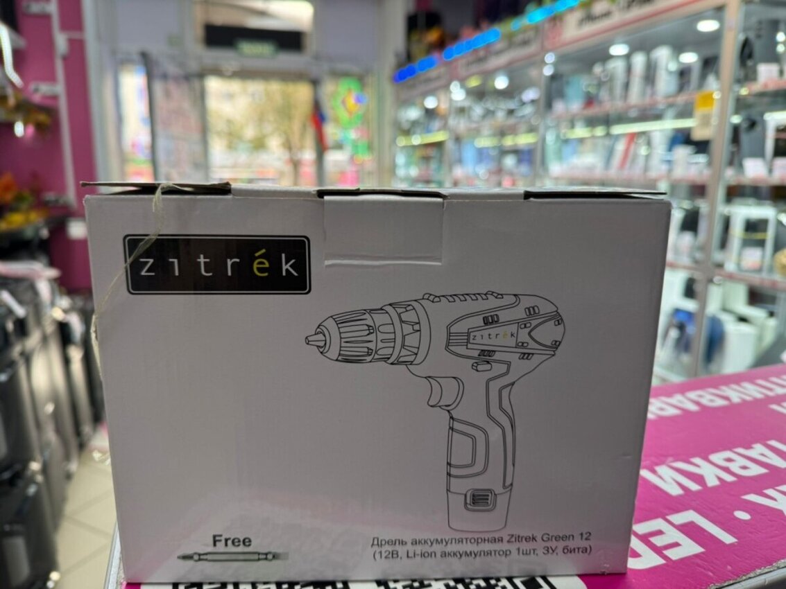 Дрель аккум.ZITREK