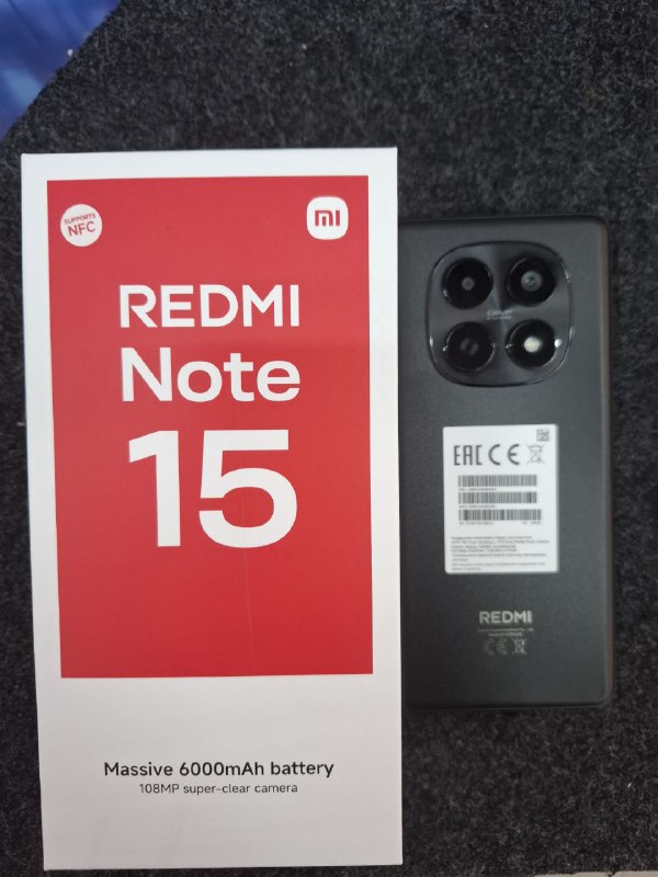 Смартфон Xiaomi Redmi note 15