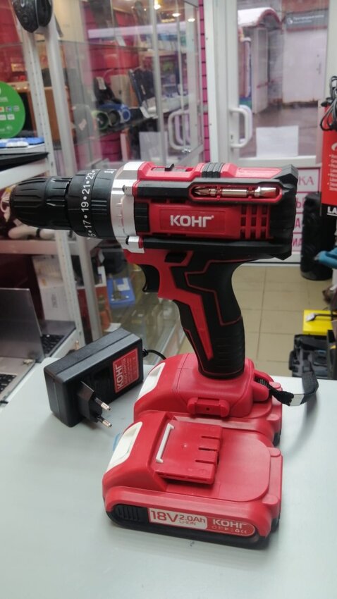 Шуруповерт КОНГ 18в