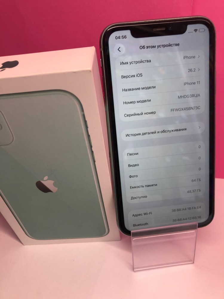 Смартфон iPhone 11 64Gb акб77