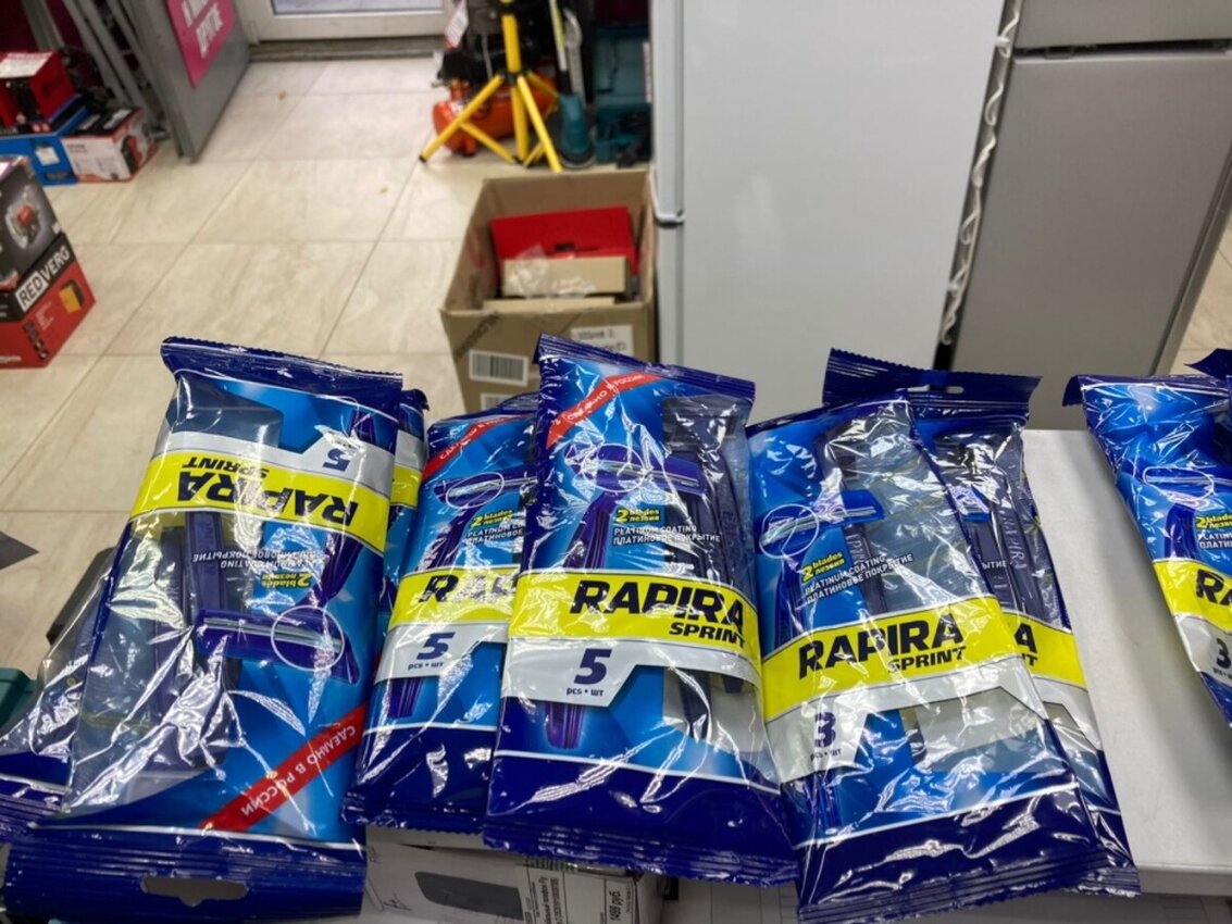 Бритвенные станки Rapira 5шт