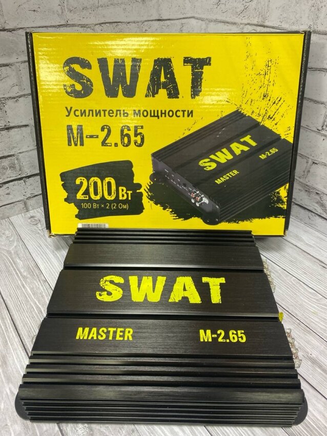 Автоусилитель SWAT M-2.65