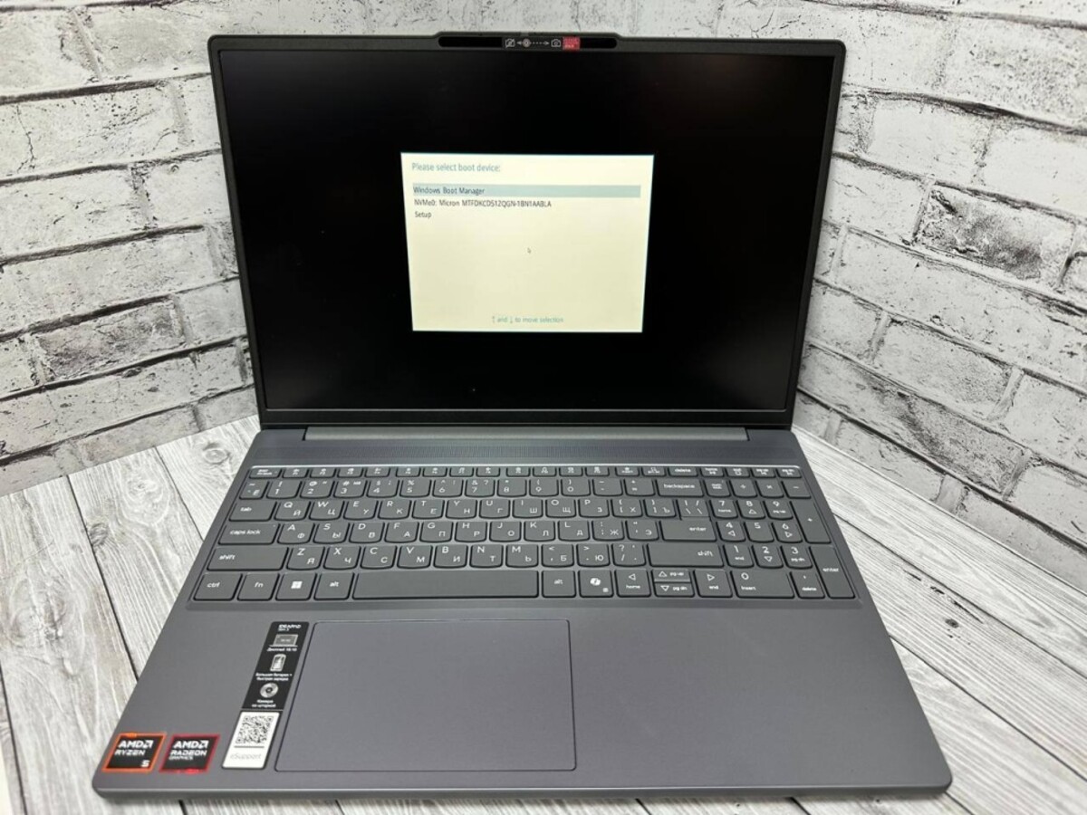 Ноутбук Lenovo IP Slim 3 15AHP10/16Gb/512GbSSD/15.3