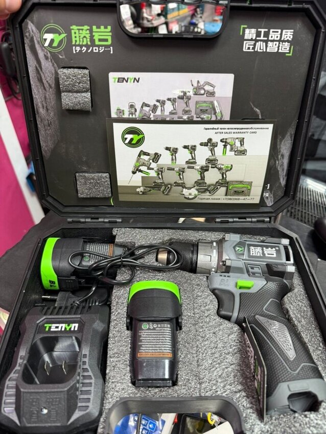 Шуруповерт Tenyn EX18