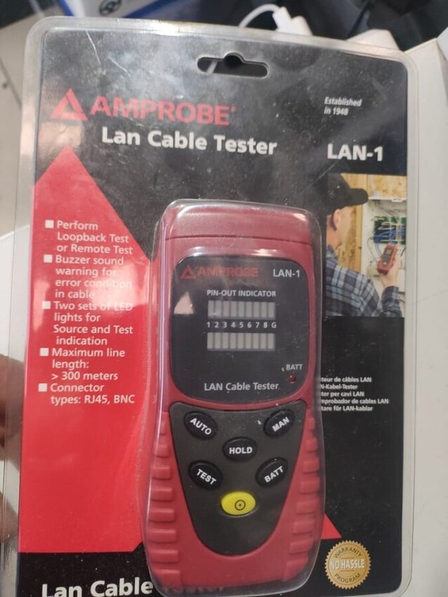 Тестер Amprobe Lan 1
