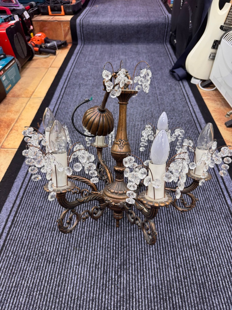 Люстра Бронзовая советская