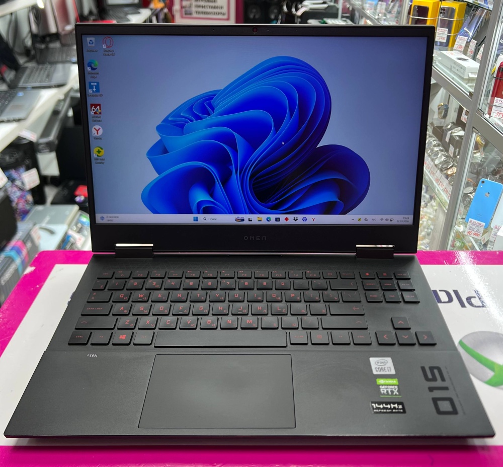 1274886, Ноутбук HP Omen i7-10th/32/1tbssd/RTX2060 6gb