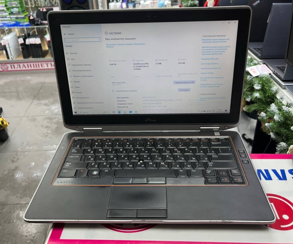 Ноутбук Dell i5 2th/4/240