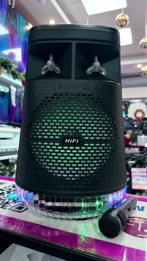 Акустика hi-fi прозрачное дно