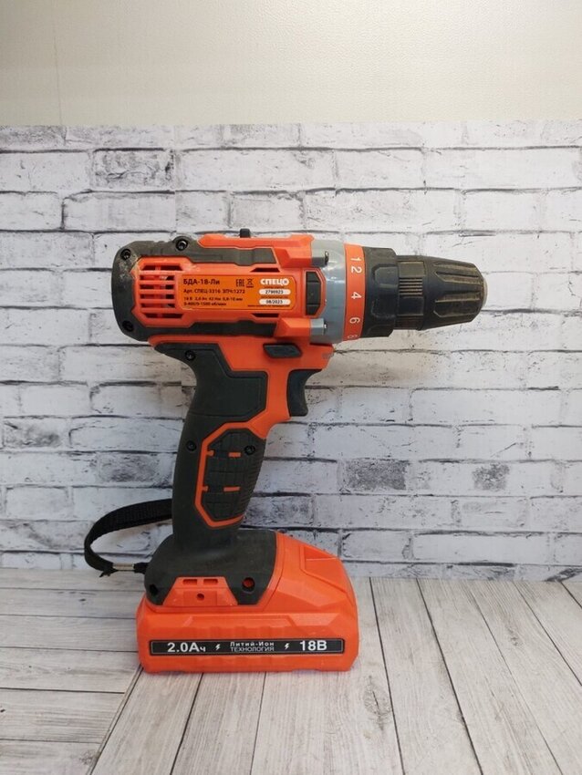 Шуруповерт Спец БДА-18-ЛИ