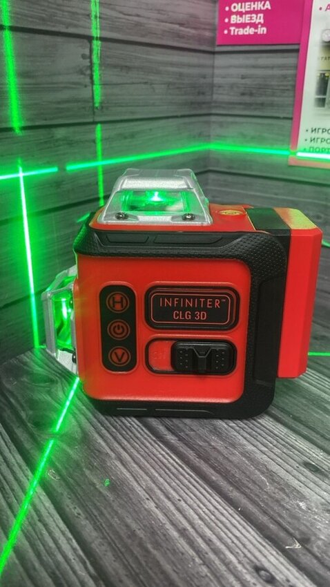 Лазерный уровень infiniter clg 3d