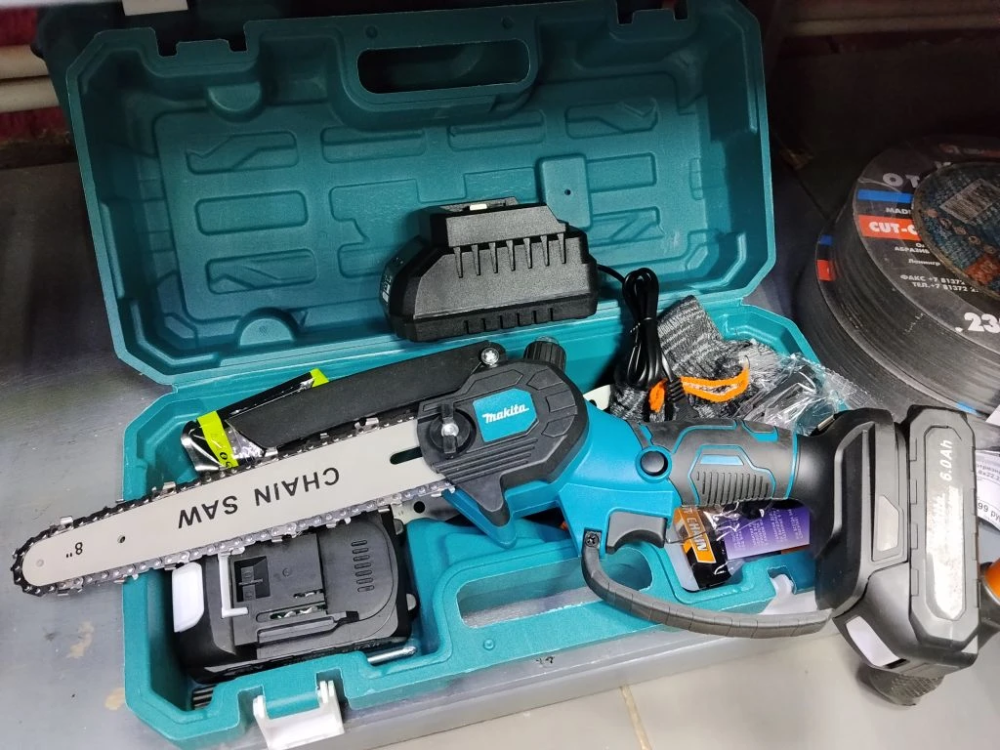 Цепная электропила, шина 15-20 см