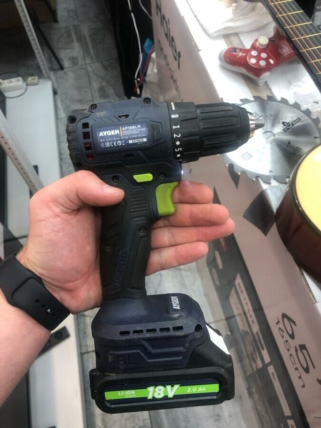 Шуруповерт ayger