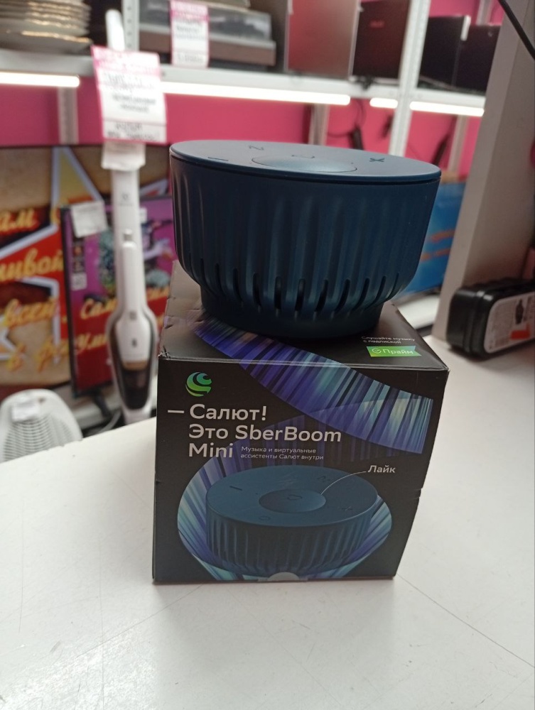 Акустика Сбер БУМ мини
