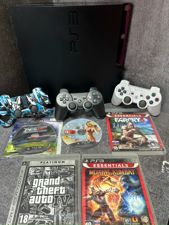 Игровая приставка Sony PlayStation 3 slim