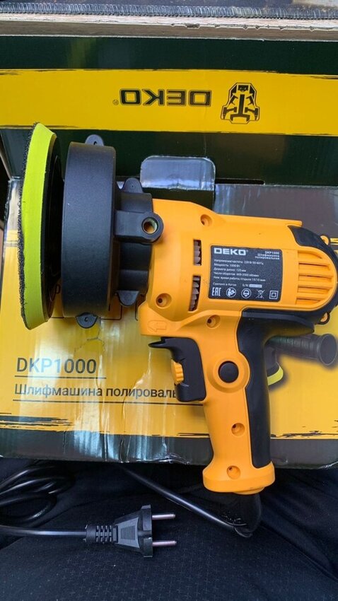 Шлифмашина DEKO DKP1000